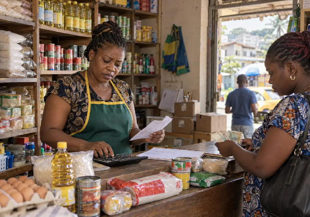 Au Gabon, comment les petits commerces survivent-ils à la hausse des coûts ?