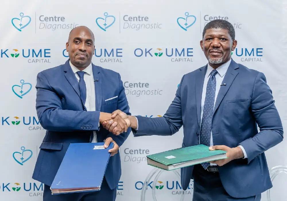 Okoumé Capital investit 500 millions de FCFA dans le Centre Diagnostic de Libreville