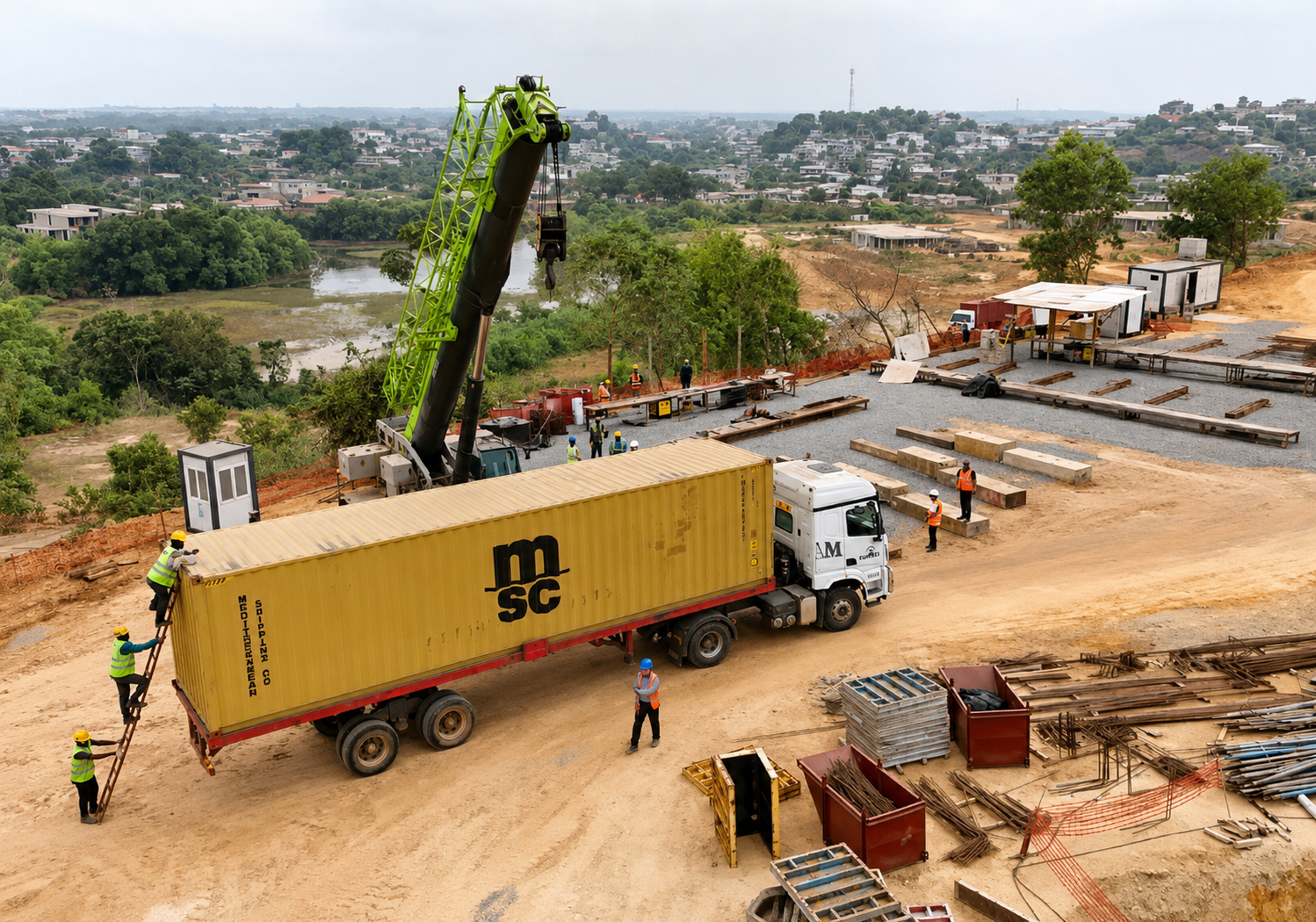 AGL Gabon, le bras logistique des grands chantiers du Gabon